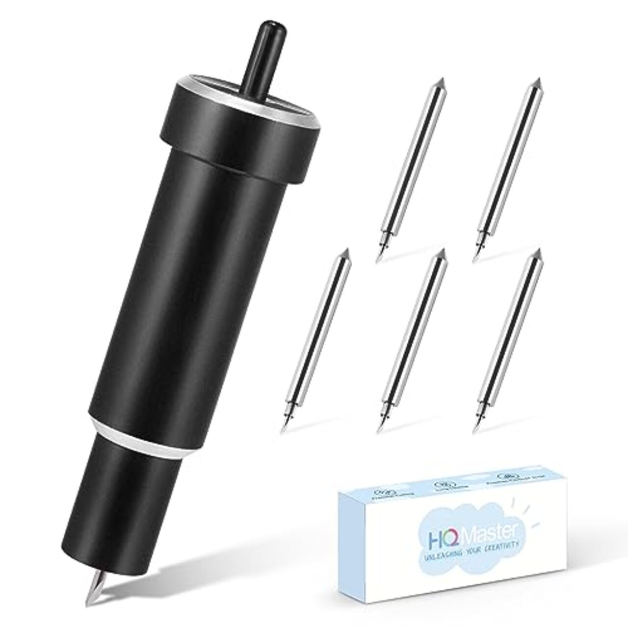 Deep Cut Blade and Holder Compatible with Explore 3/Air 2/Air/One/Maker 3/Maker Cutting Machine Replacement Blades for Glitter Vinyl, Cardstock, Adhesive Foil, Vellum